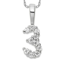 Load image into Gallery viewer, LB LUXURY - Milestone Diamond Number Charm Necklace