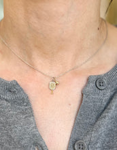 Load image into Gallery viewer, CHRISTIANA - Pickleball Paddle and Ball 2-Piece Pendant Necklace