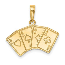 Load image into Gallery viewer, ANNORA - Ace Of Cards Pendant Necklace