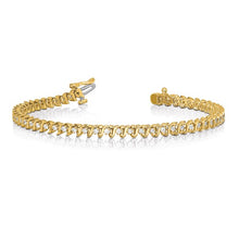 Load image into Gallery viewer, CECILIA - Petite S Link Diamond Tennis Bracelet
