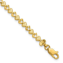 Load image into Gallery viewer, AVELINE - Open and Closed Heart Bracelet