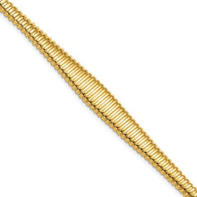 Load image into Gallery viewer, IVY - Ridged Gold Bracelet II