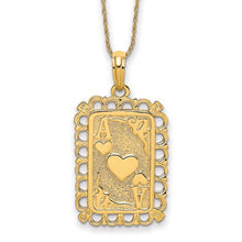 Load image into Gallery viewer, LINDITA - Ace Of Hearts Charm Necklace