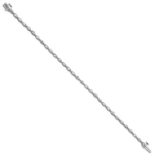 Load image into Gallery viewer, LIANA ll - Marquise Diamond Half Bezel-Set Tennis Bracelet Petite