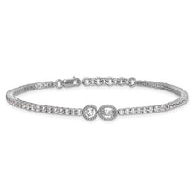 Load image into Gallery viewer, ELISA - Oval and Round Diamond Tennis Bracelet