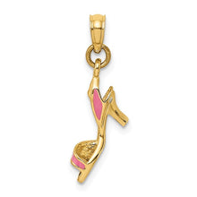 Load image into Gallery viewer, ROSANA - High Heel Charm Necklace Enameled