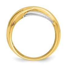 Load image into Gallery viewer, ANTONELLA - Criss Cross Dome Ring Two-tone