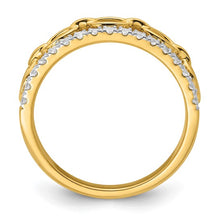 Load image into Gallery viewer, MADELYNN - Two-tone Diamond Band