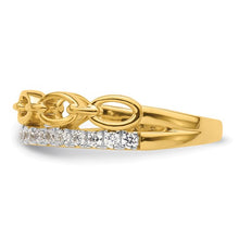 Load image into Gallery viewer, MADELYNN - Two-tone Diamond Band