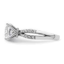 Load image into Gallery viewer, PERRIE - Double Band Princess cut Diamond Ring