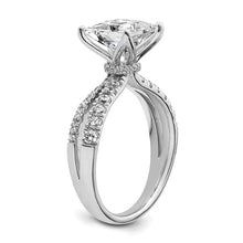 Load image into Gallery viewer, PERRIE - Double Band Princess cut Diamond Ring