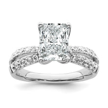 Load image into Gallery viewer, RANAE - Double Band Radiant Diamond Ring