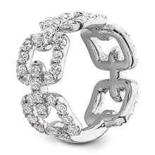 Load image into Gallery viewer, CATERINA - Bold Diamond Link Ring