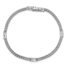 Load image into Gallery viewer, VENERA - Round and Marquise Diamond Tennis Bracelet