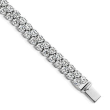 Load image into Gallery viewer, SIMONA - Grand Double Diamond Tennis Bracelet