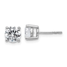 Load image into Gallery viewer, RENEE - Round Diamond Stud Earrings II