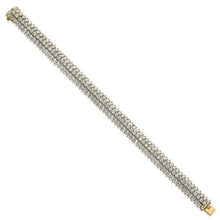 Load image into Gallery viewer, MARIELLA - Triple Row Diamond Tennis Bracelet