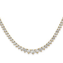 Load image into Gallery viewer, GENEVIEVE - Diamond Graduated Tennis Necklace