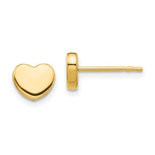 Load image into Gallery viewer, MADELEINE - Gold Heart Earrings