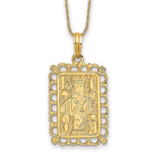 Load image into Gallery viewer, ZERINA - King Of Spades Charm Necklace