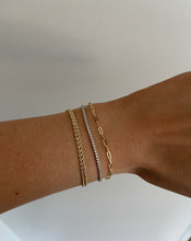 Load image into Gallery viewer, PIPER - Paperclip Link Bracelet 2.6mm