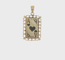 Load and play video in Gallery viewer, LINDITA - Ace Of Hearts Charm Necklace