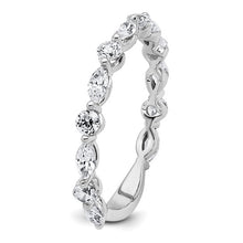 Load image into Gallery viewer, ANNETTE - Marquise and Round Eternity Diamond Ring