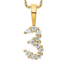 Load image into Gallery viewer, LB LUXURY - Milestone Diamond Number Charm Necklace