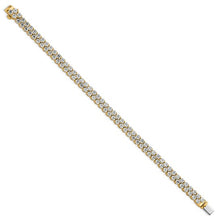 Load image into Gallery viewer, SIMONA - Grand Double Diamond Tennis Bracelet