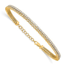 Load image into Gallery viewer, LILIANA - Double Diamond Tennis Bracelet
