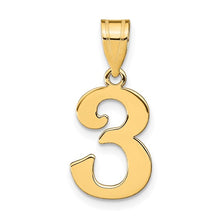 Load image into Gallery viewer, LB LUXURY - The Milestone Number Charm Necklace