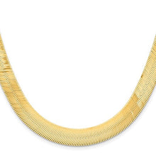 Load image into Gallery viewer, ETHAN - Herringbone Chain Necklace 10mm