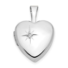 Load image into Gallery viewer, ADELITA - Diamond Heart Locket