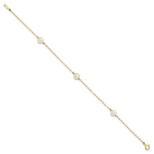 Load image into Gallery viewer, ALESSANDRA - Pearl Bracelet 3-Station