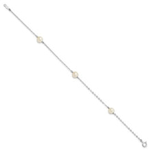 Load image into Gallery viewer, ALESSANDRA - Pearl Bracelet 3-Station