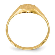 Load image into Gallery viewer, ALLIE - Personalized Baby Signet Ring Gold