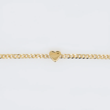 Load image into Gallery viewer, AMORA - Heart Curb Link Bracelet