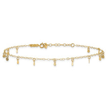 Load image into Gallery viewer, AURELIA - Disc Anklet Diamond-cut