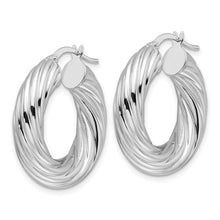 Load image into Gallery viewer, AURORA - Bold Twisted Hoop Earrings