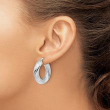 Load image into Gallery viewer, AURORA - Bold Twisted Hoop Earrings
