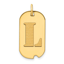 Load image into Gallery viewer, BENNY - Dog Tag Initial Pendant