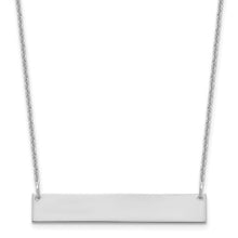 Load image into Gallery viewer, BECCA - Engraved Personalized Bar Necklace