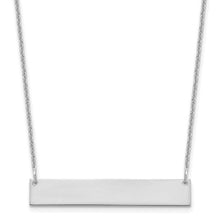 Load image into Gallery viewer, ALICIA - Engraved Personalized Bar Necklace Best Mama