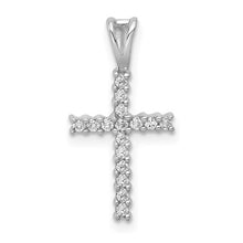 Load image into Gallery viewer, DANIELA - Diamond Cross Pendant Necklace