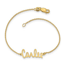 Load image into Gallery viewer, DANIELLE - Personalized Name Bracelet