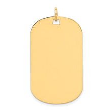 Load image into Gallery viewer, DAN - Grand Engravable Dog Tag Pendant Necklace