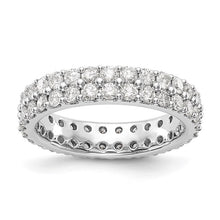 Load image into Gallery viewer, DESI - Double Diamond Eternity Band