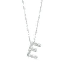 Load image into Gallery viewer, KATHY - Bold Diamond Initial Charm Necklace