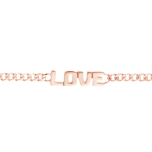 Load image into Gallery viewer, ELENI - Love Curb Link Bracelet