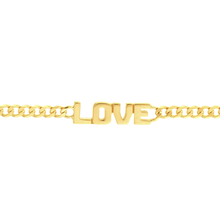 Load image into Gallery viewer, ELENI - Love Curb Link Bracelet